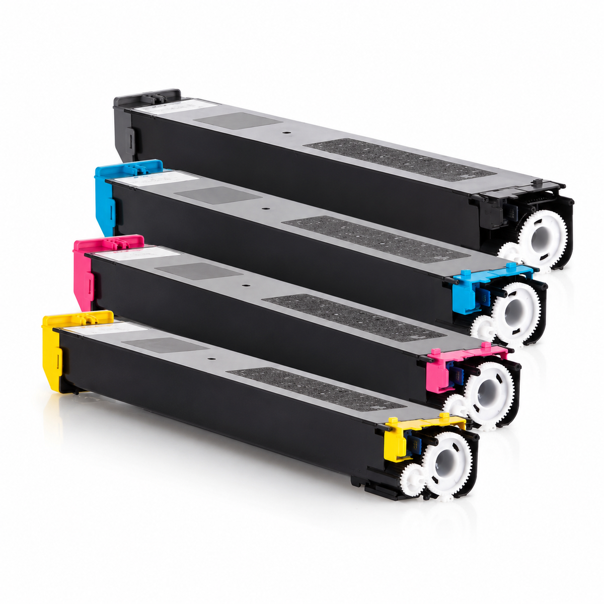 Pack 4 toners compatíveis Sharp MX-23GT preto ciano magenta amarelo para MX-2314N MX-2614N