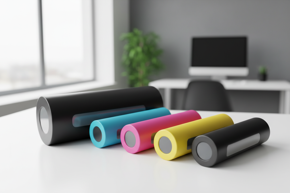 Toners compatíveis Xerox CMYK — Preto, Ciano, Magenta e Amarelo para impressoras Xerox Phaser, WorkCentre, VersaLink e B-Series