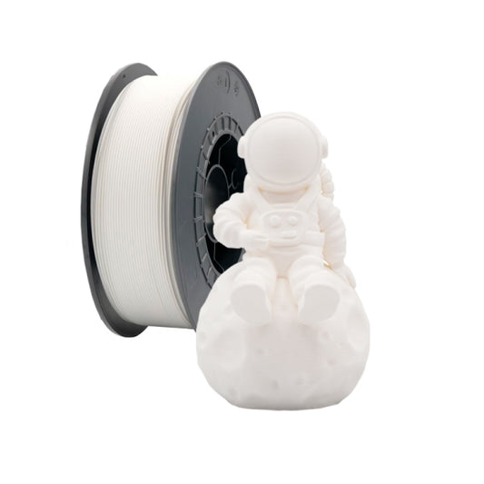 Filamento 3D PLA 1,75mm 1kg - Biodegradável Fabricado na Europa - Branco