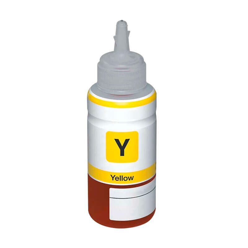 Garrafa de Tinta Compatível Epson EcoTank Amarelo 70ml | Série 102/103/104/106/107