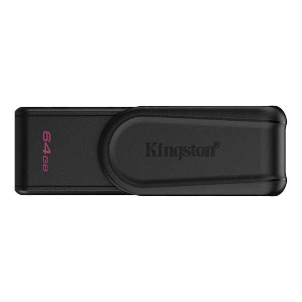 Pen Drive 64GB USB 3.2 Gen 1 Preto Kingston DataTraveler Exodia S
