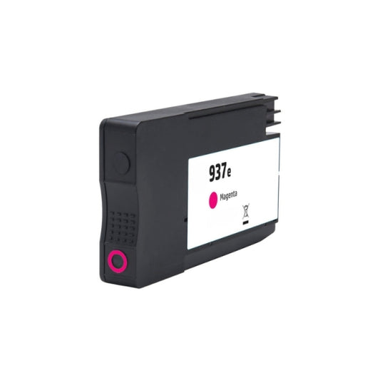 Tinteiro Compatível HP 937e XL Magenta – Tinta Pigmentada | Substitui 4S6W7NE / 4S6W3NE
