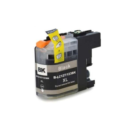 Tinteiro Genérico Brother LC127XL Preto | Alta Capacidade 28 ml