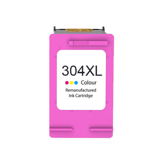 Tinteiro Remanufaturado Compatível HP 304XL Tricolor
