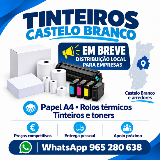 Distribuição Material Escritório em Castelo Branco