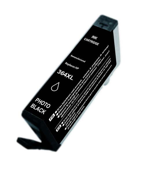 Tinteiro preto foto compatível HP 364XL, imagem do cartucho