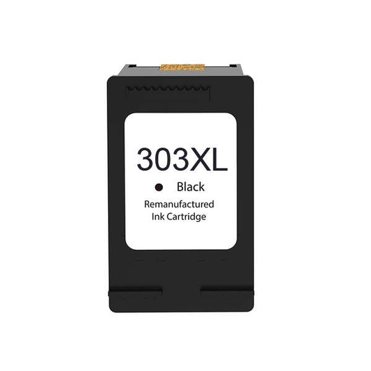 Tinteiro Remanufaturado HP 303XL Preto 20ml | Envy Photo 6230 7130 7830 Inspire 7220e Tango