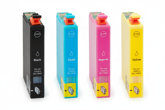 Pack 4 Tinteiros Compatíveis Epson 405XL – Preto + Ciano + Magenta + Amarelo | WorkForce Pro