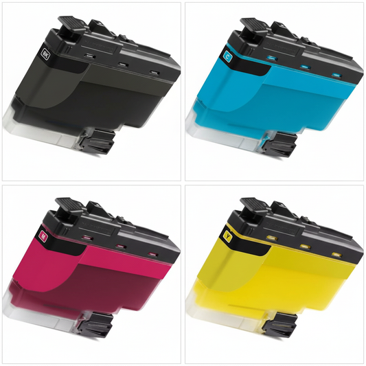 Pack 4 Tinteiros Compatíveis Brother LC422XL – Preto + Ciano + Magenta + Amarelo | MFC-J5340DW MFC-J6940DW