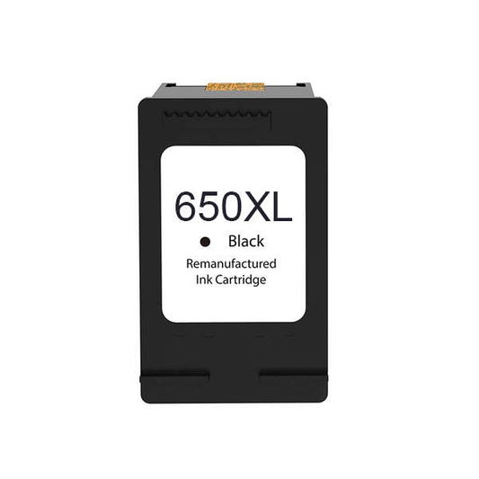 Tinteiro Remanufaturado HP 650XL Preto 20ml | DeskJet Ink Advantage 1515 2515 3515 4515