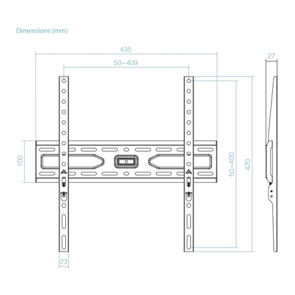 Suporte de Parede Fixo para TV 32"-75"
