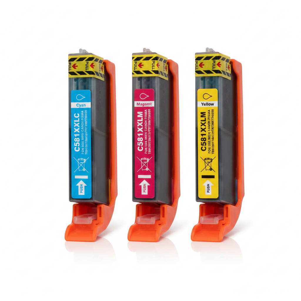 Pack 3 Tinteiros Canon CLI-581XXL