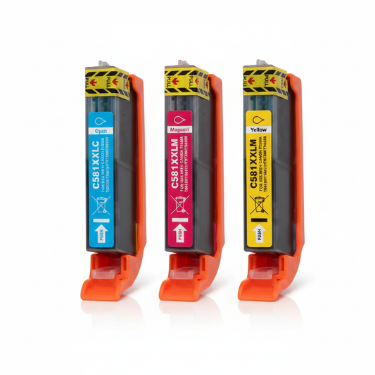 Pack 3 Tinteiros Canon CLI-581XXL